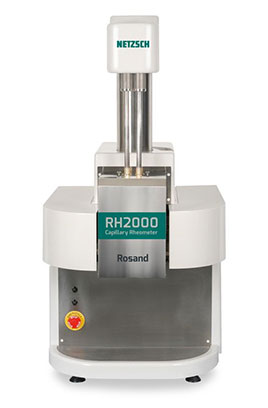 Bench top capillary rheometer